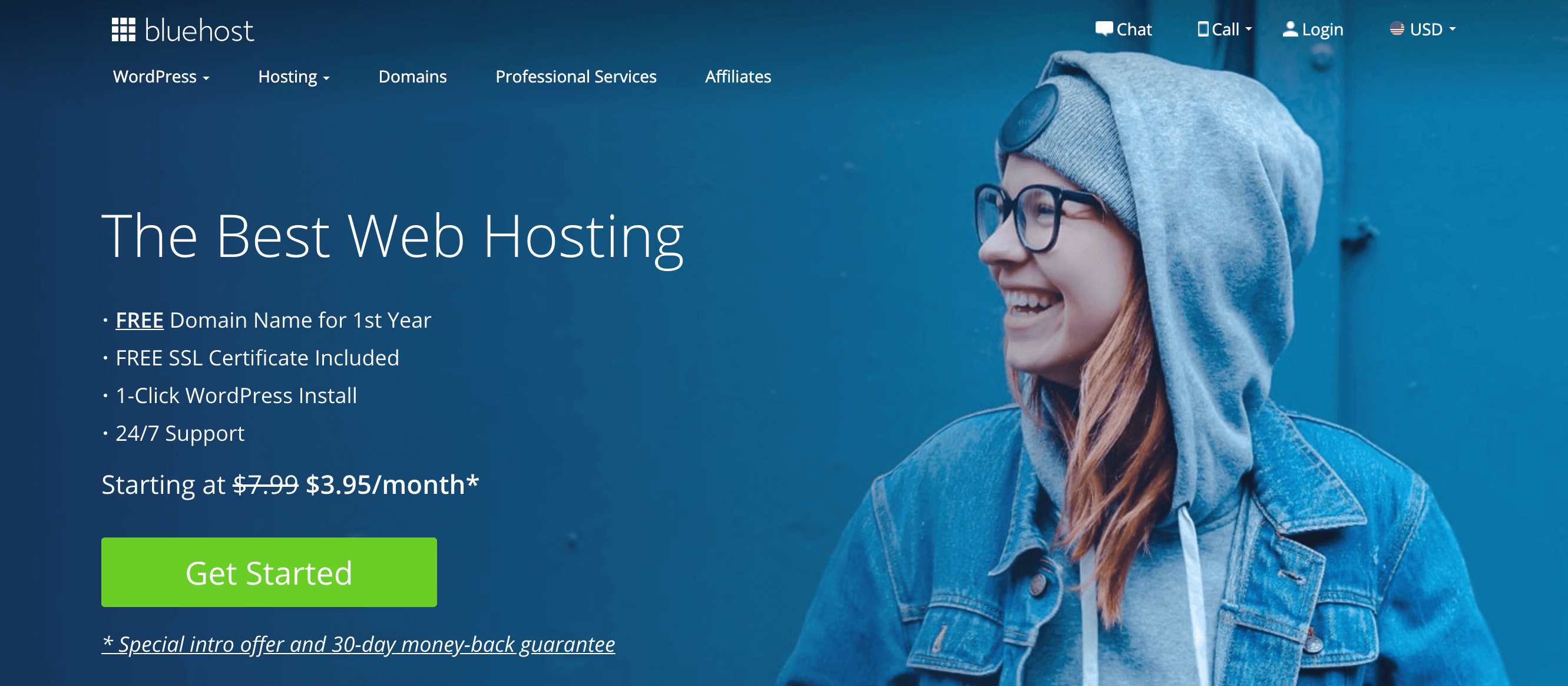 Bluehost Review Banner