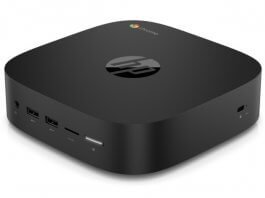 HP’s Chromebox G2 features the latest Intel processor and up to 16 GB of RAM