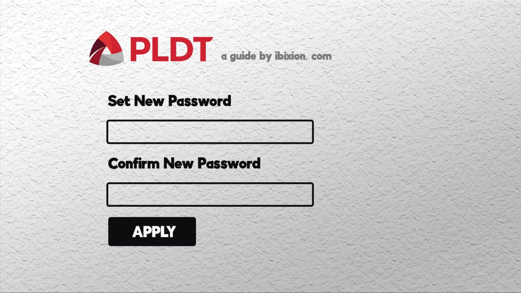 How To Change Pldt Home Wifi Password