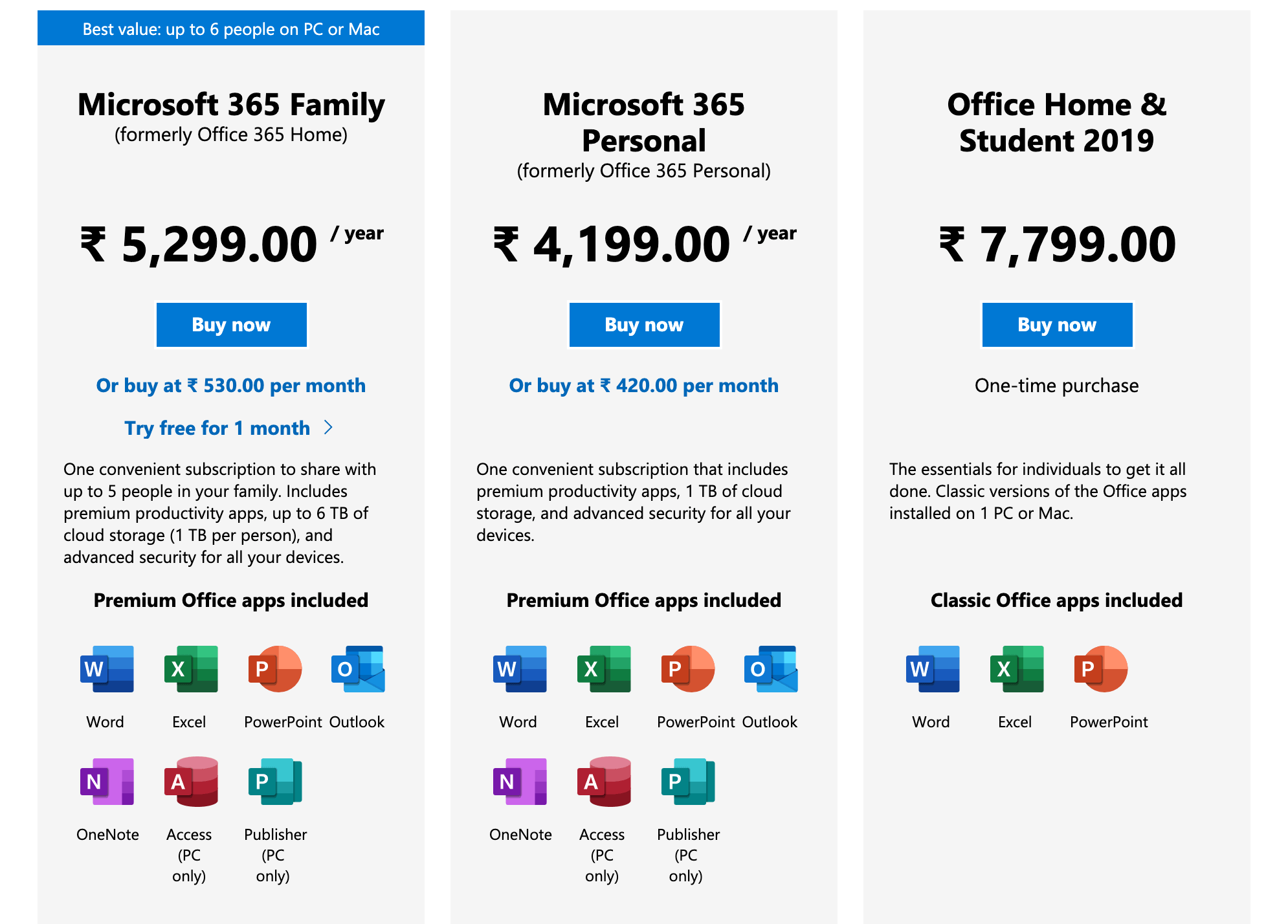 New Microsoft 365 Price