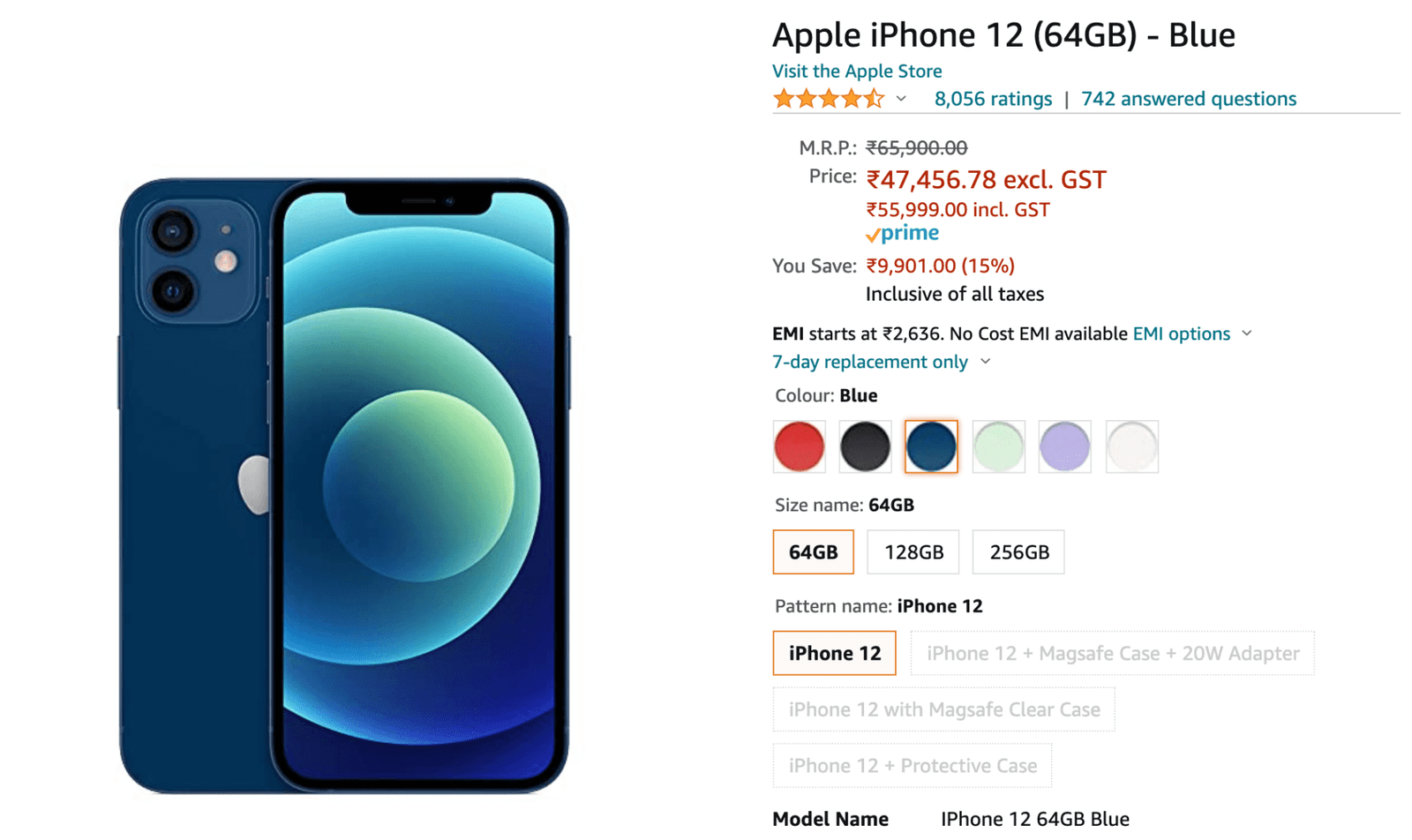 iPhone 12 Now Costs Just ₹55,999